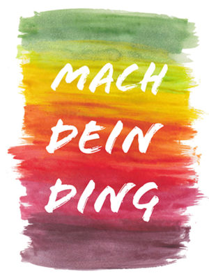 Postkarte "Mach dein Ding!"